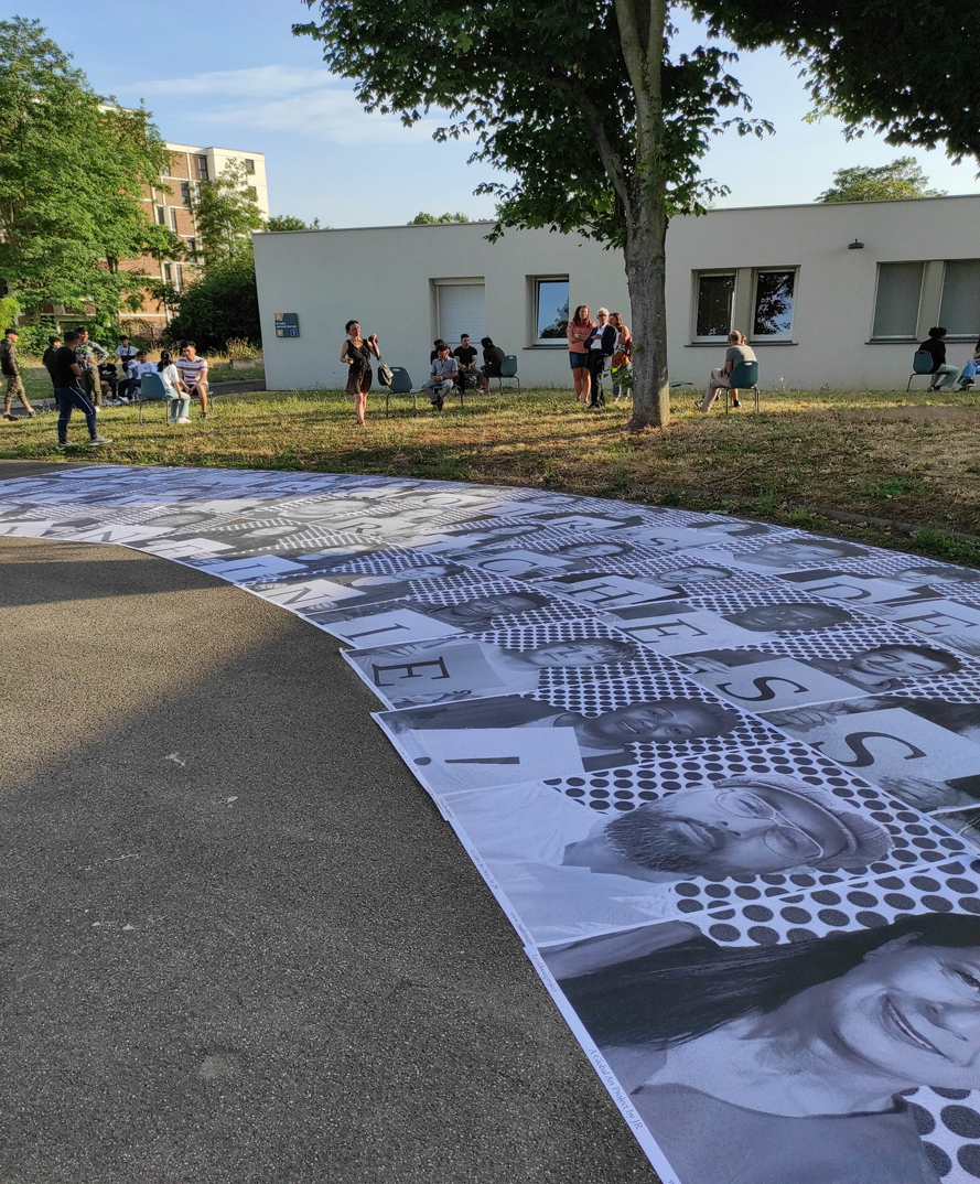 Inauguration de l'exposition des portraits photographiques (Collège François Truffaut — Strasbourg, 27/06/2023)